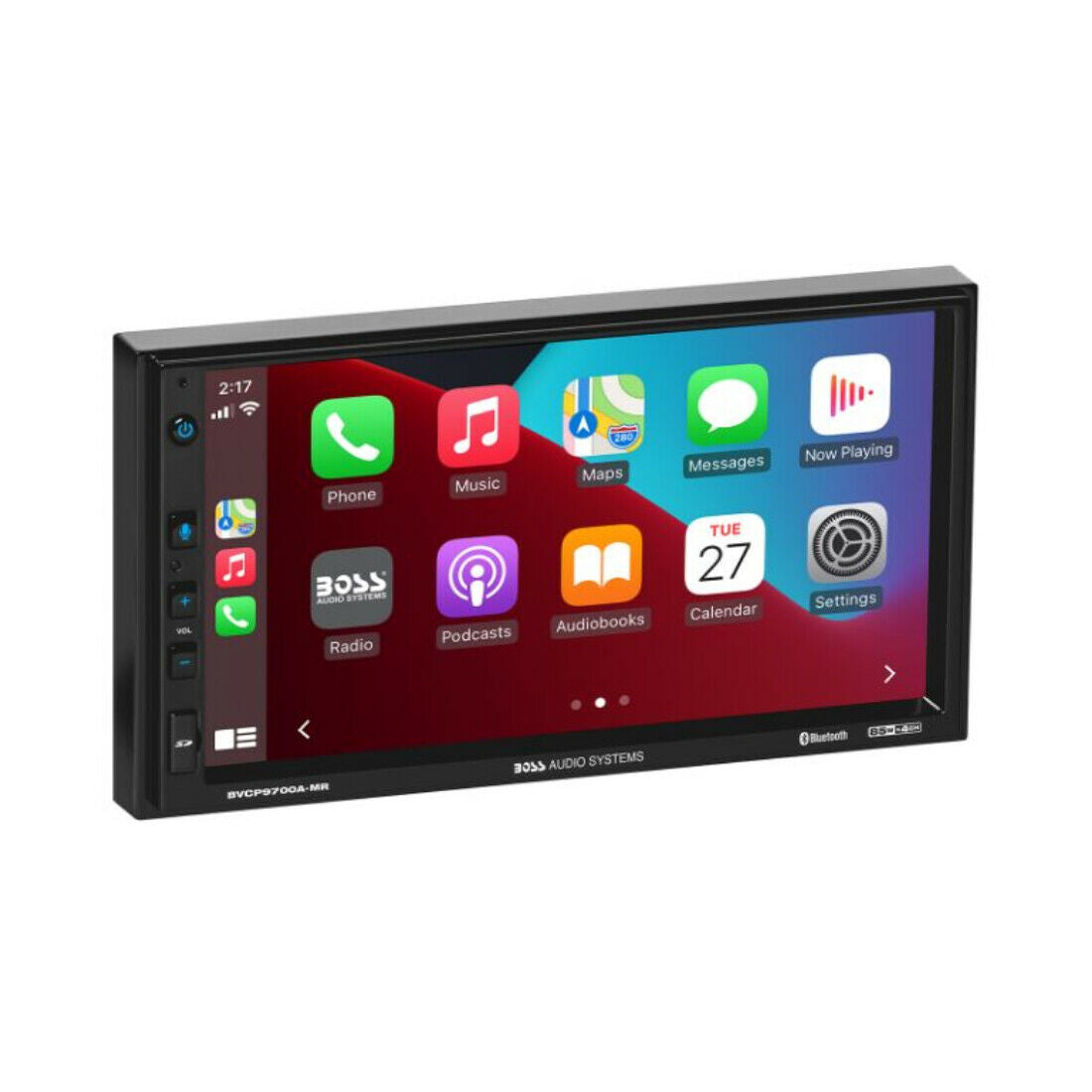 BOSS Audio Systems BVCP9700A - 7" Car Mechless Stereo Carplay Android Auto Bluetooth + Camera