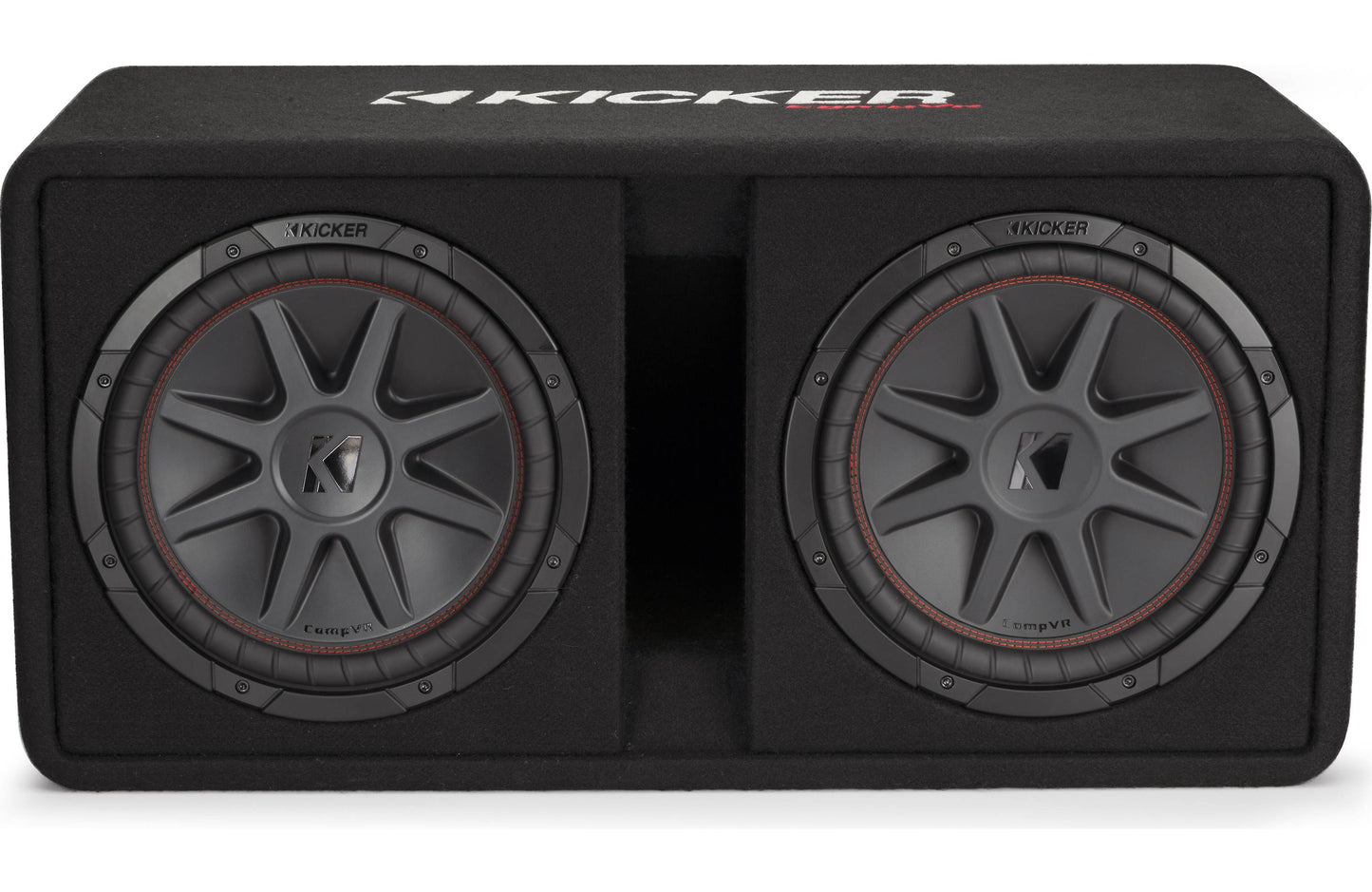 KICKER 12" 800RMS SUBWOOFERS VENTED ENCLOSURE SYSTEM (48Dcvr122)